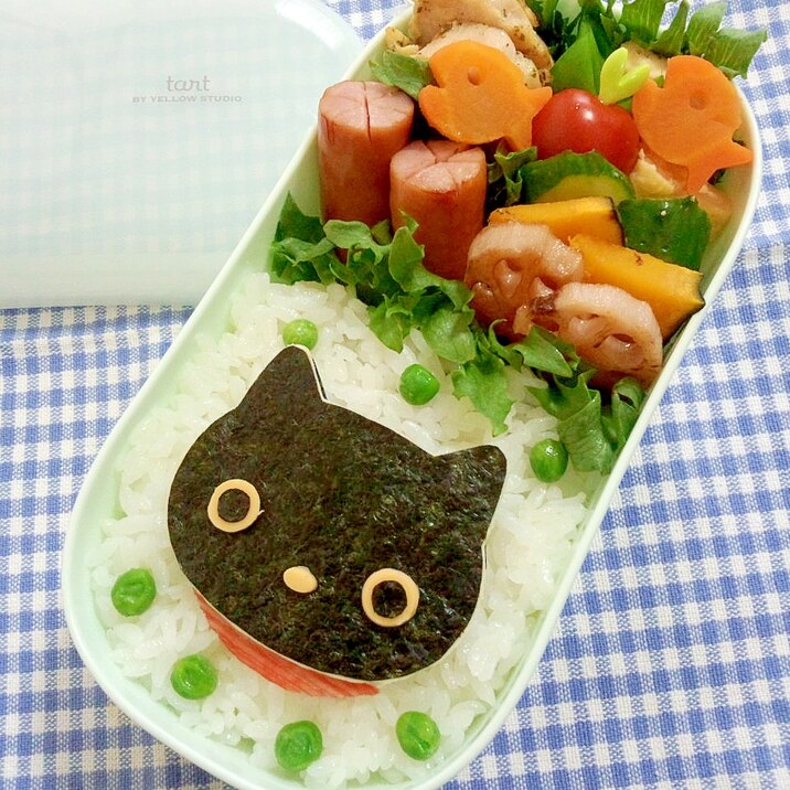 簡単キャラ弁 靴下にゃんこのお弁当 レシピ 作り方 By Cherry05 楽天レシピ 簡単キャラ弁 靴下にゃんこのお弁当 レシピ 作り方 By Cherry05 楽天レシピ